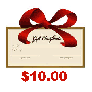 $10 Gift Certificate