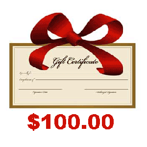 $100 Gift Certificate