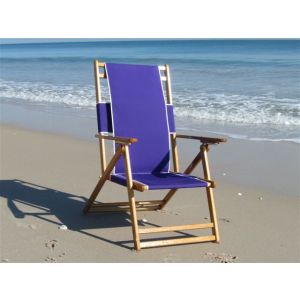 Oak Folding Beach Chair